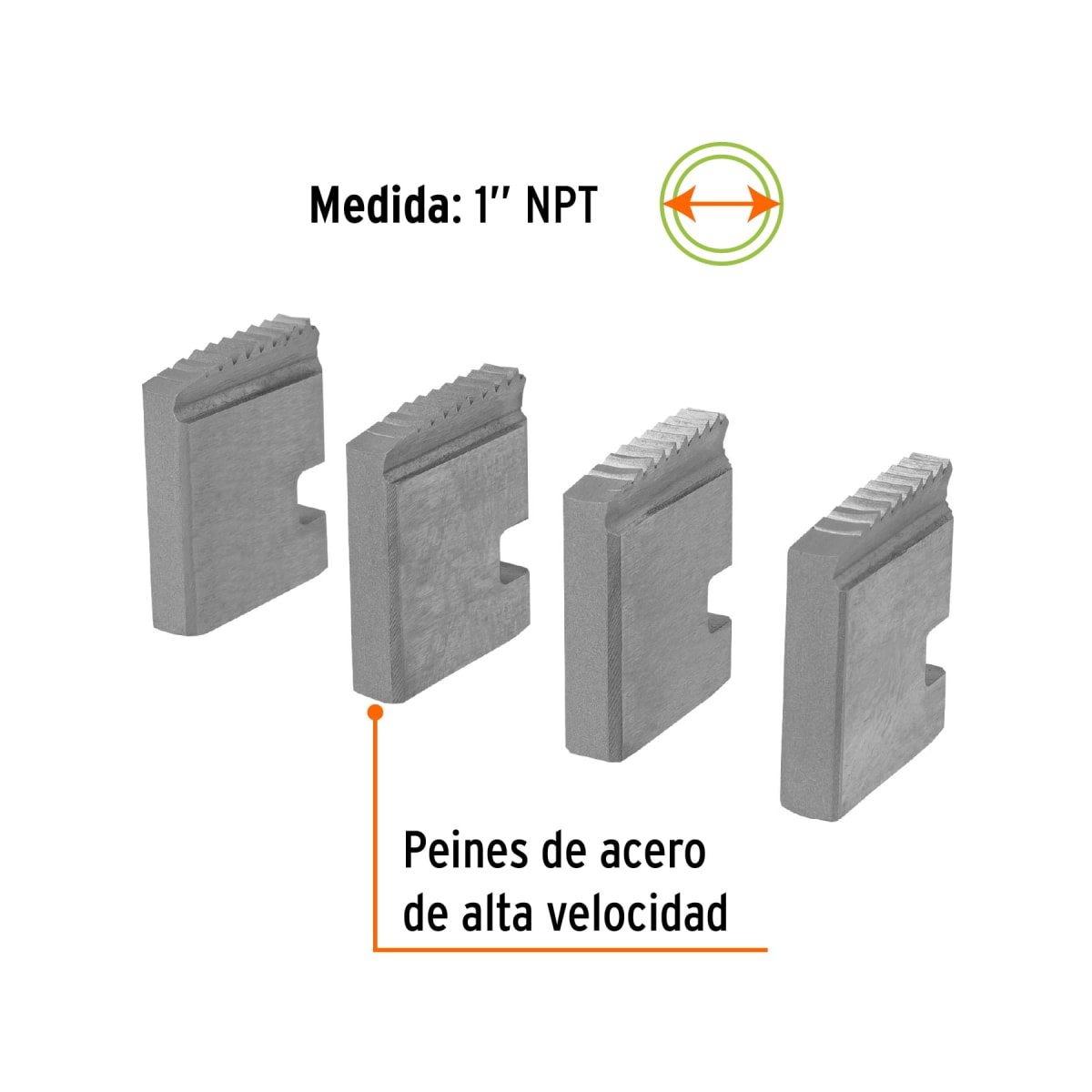 Juego De 4 Peines De 1