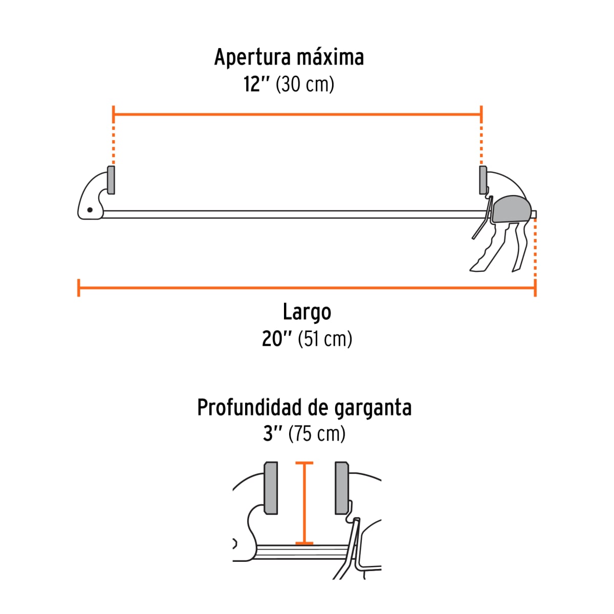 Prensa Quick Grip 12