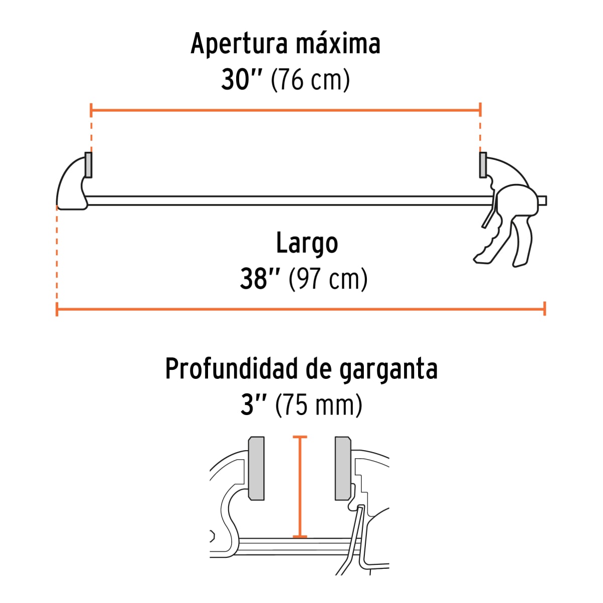 Prensa Quick Grip 30