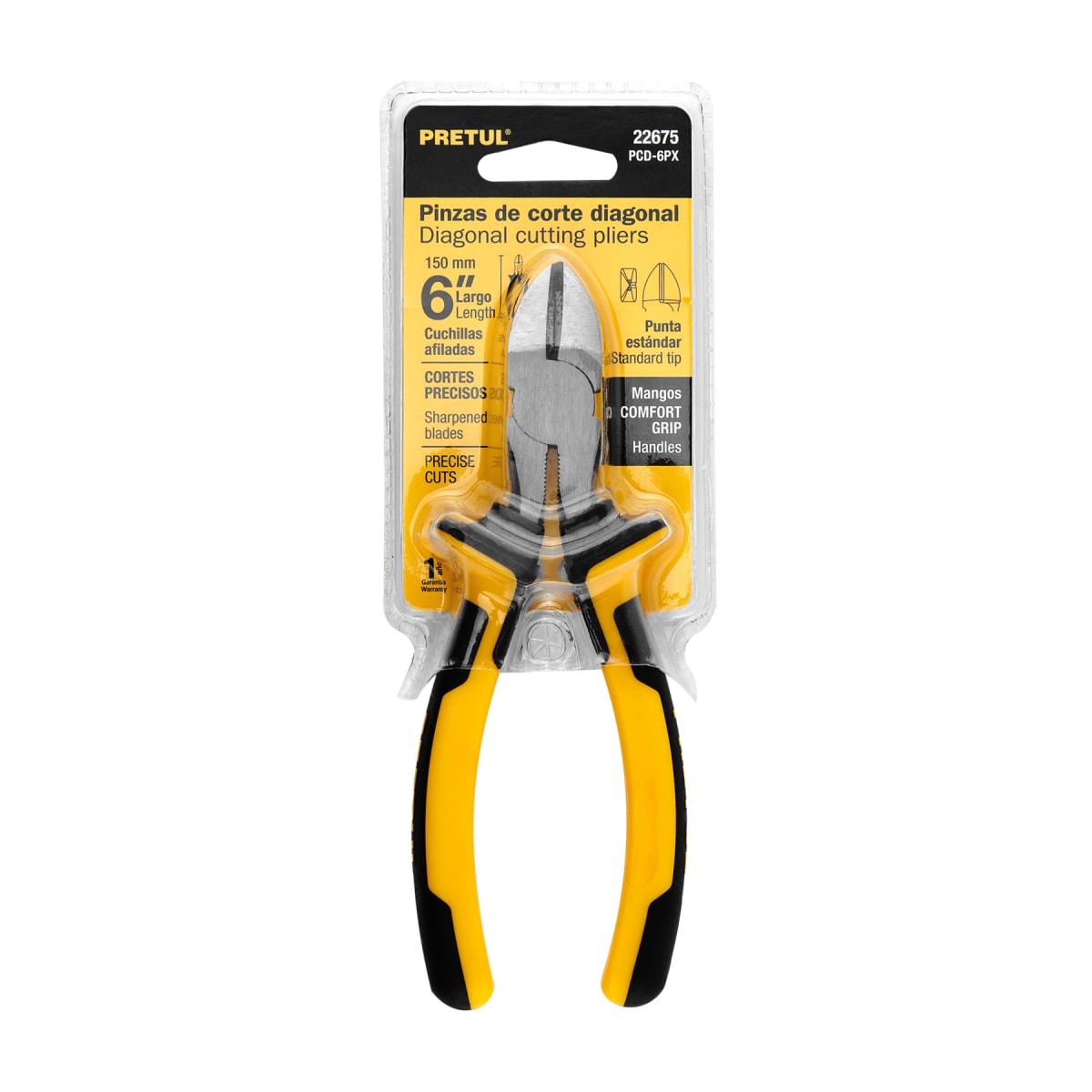 Alicate corte diagonal mango confort grip3