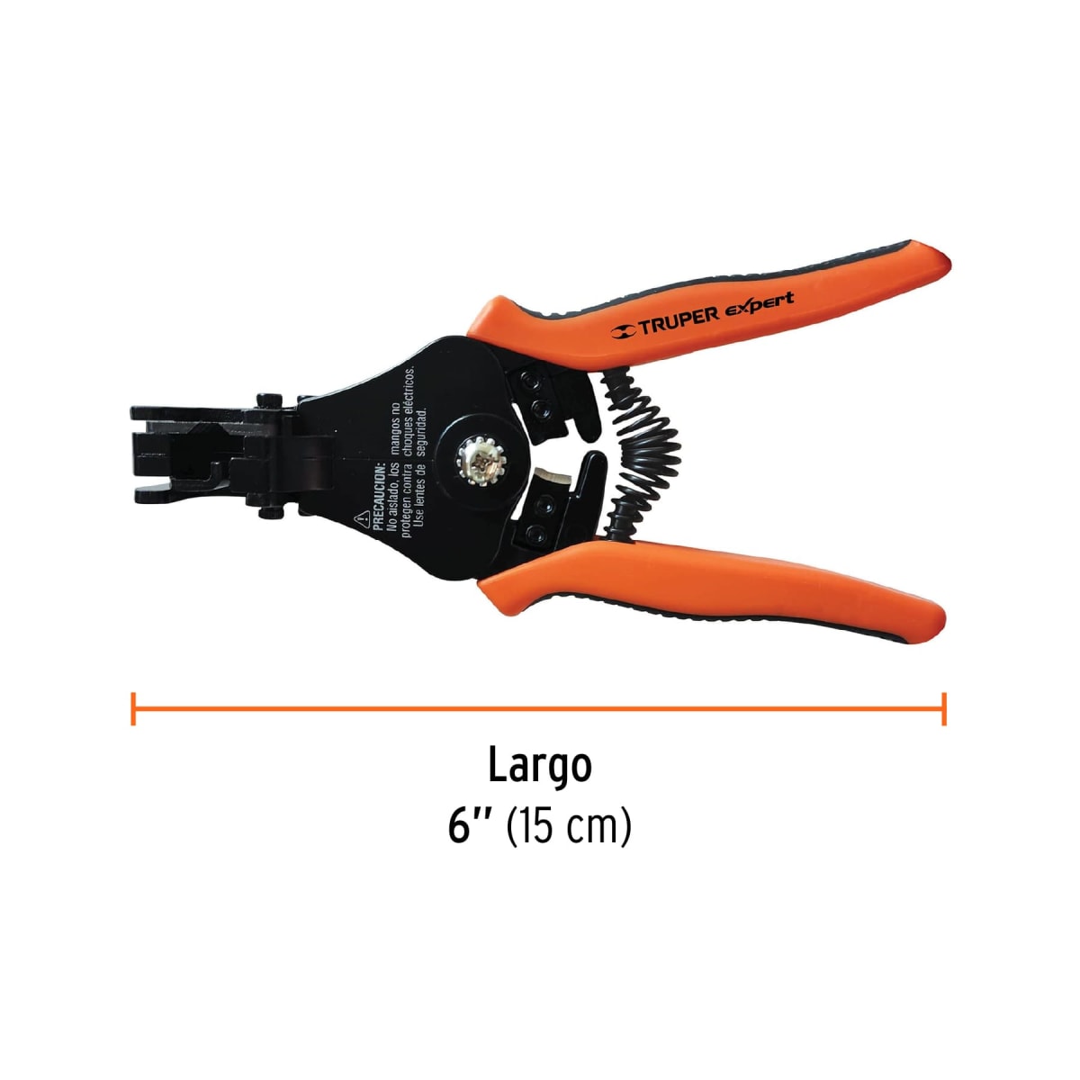 Alicate pela cables automatica 16 a 12 AWG Truper 173763