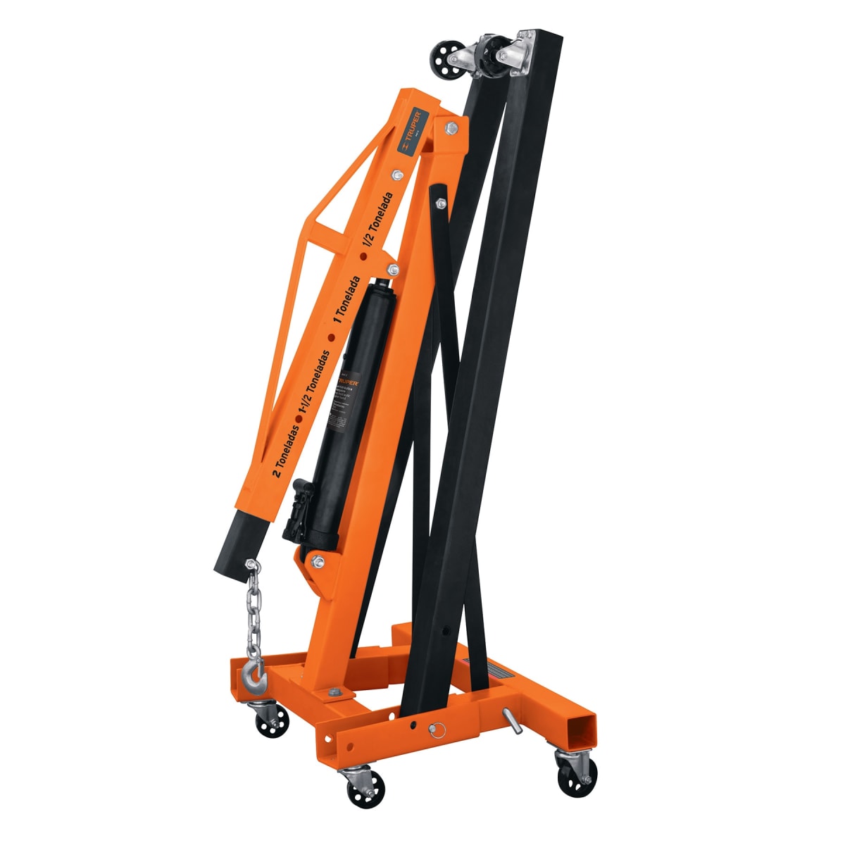 Pluma Hidráulica 2 Toneladas Plegable Truper 128884