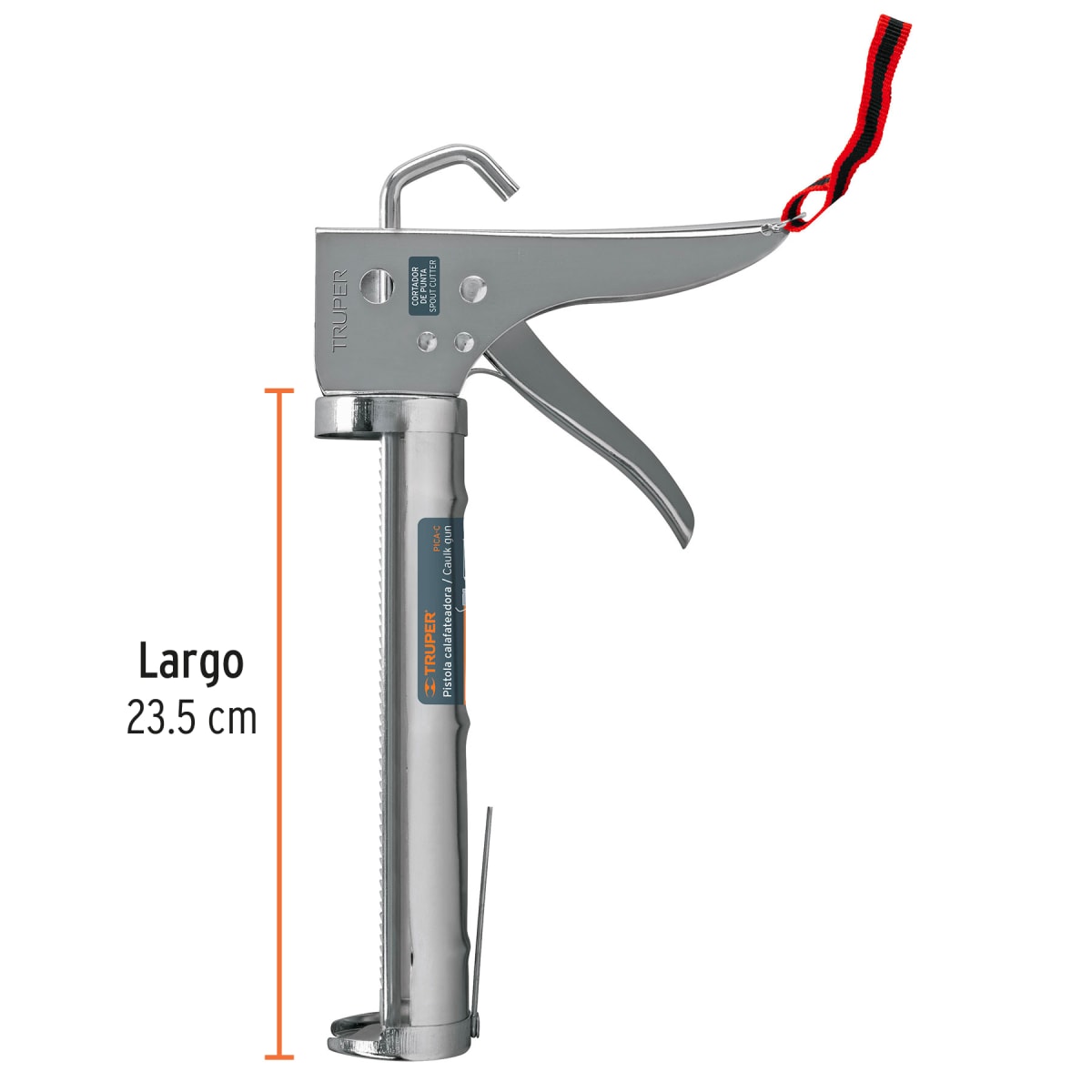 Aplicador de Silicona tipo Esqueleto 101400 Truper3
