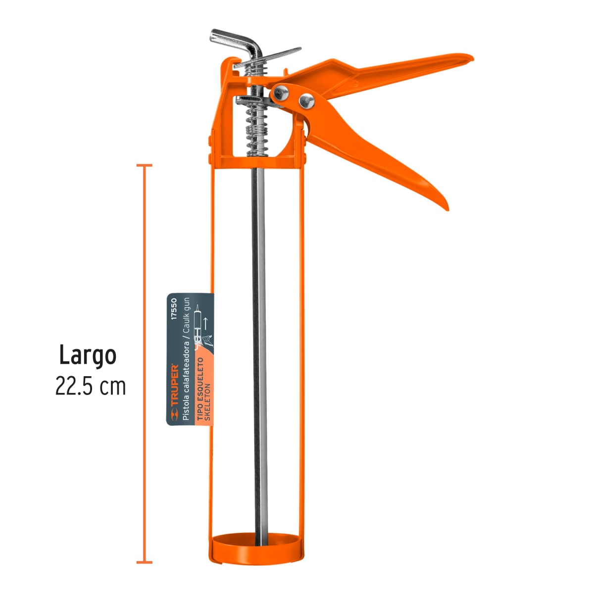 Aplicador De Silicona Tipo Esqueleto 17550 Truper3