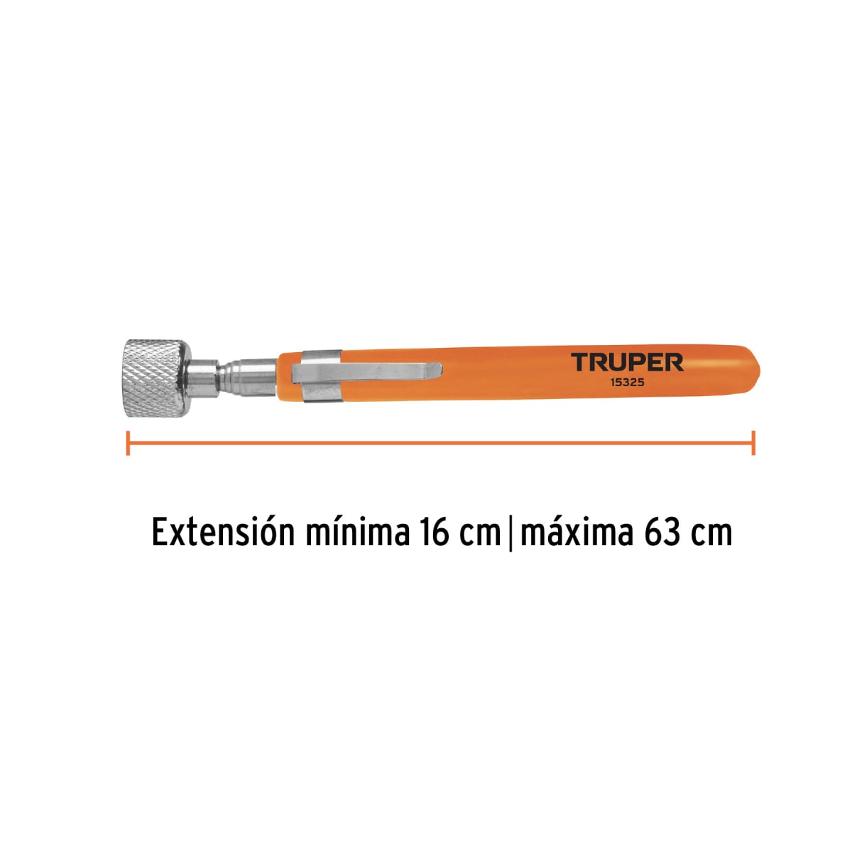 Imán Extensible Acero Inoxidable 3.6 Kg Truper 153252