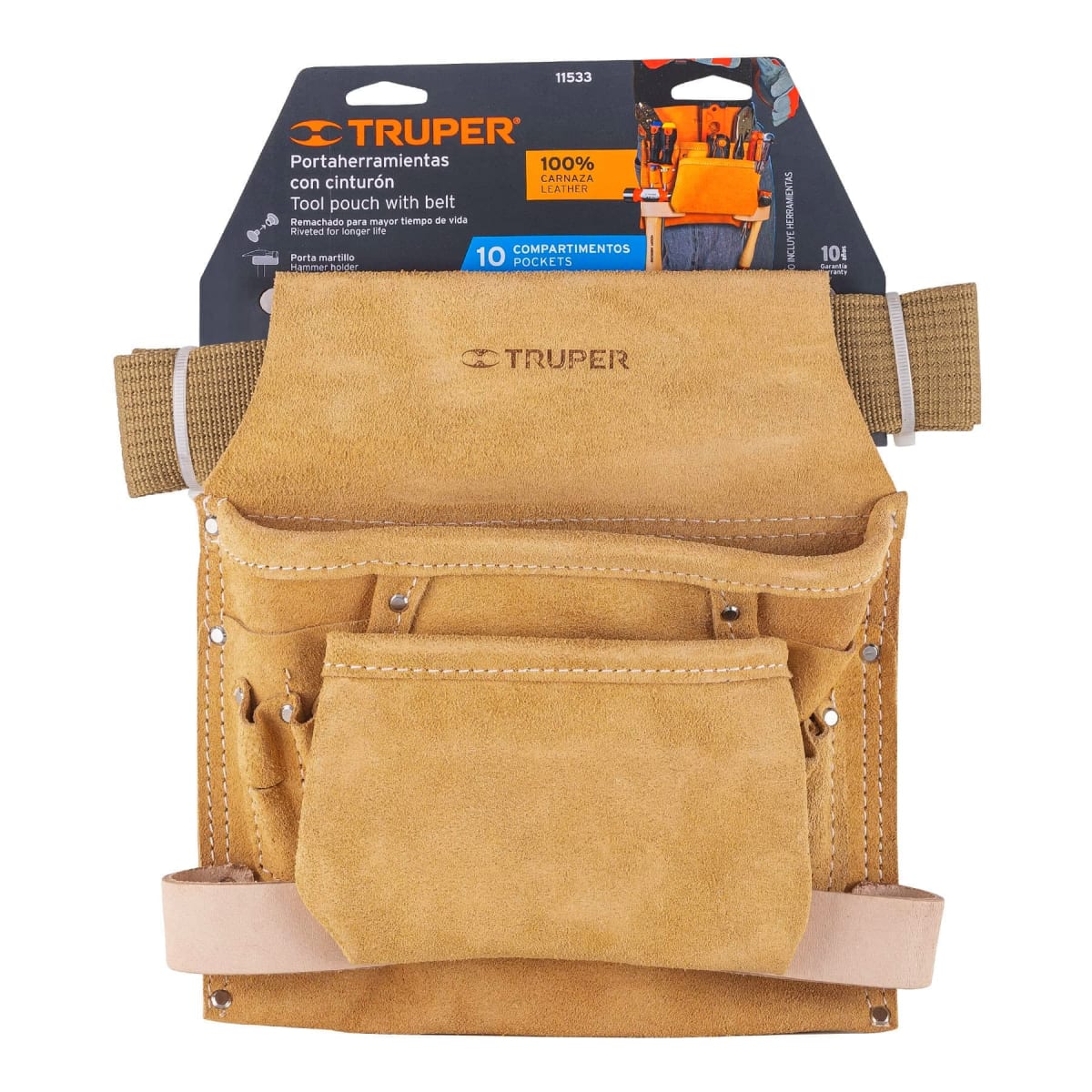 Cinturón Para Herramientas 9 Compartimentos4