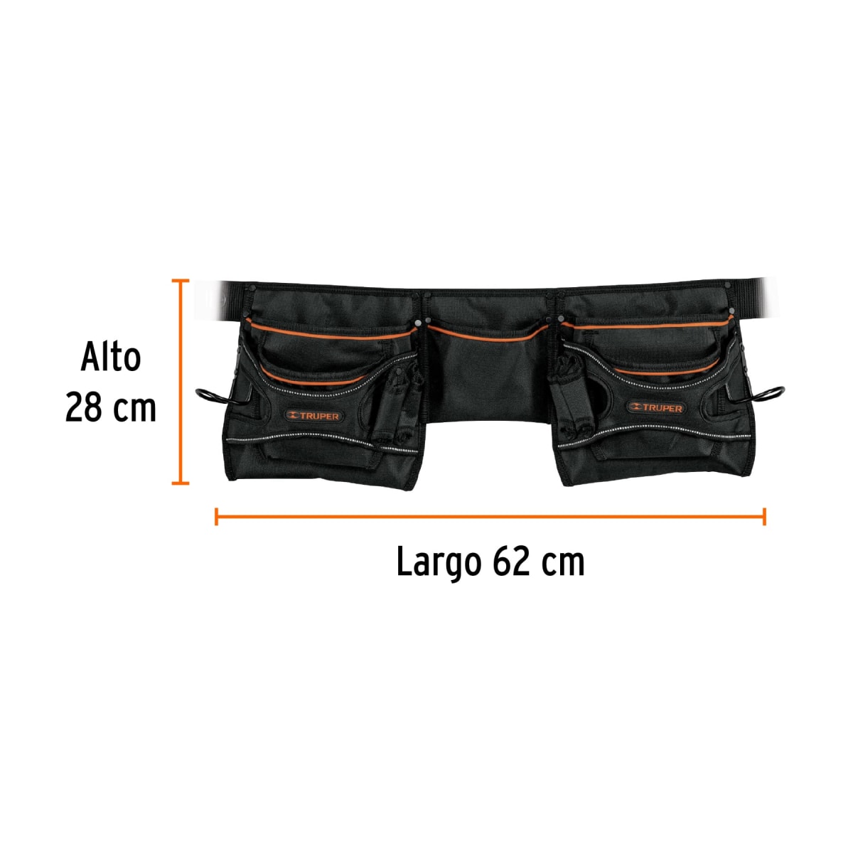 Cinturón Portaherramientas 20 Compartimentos Truper 153142