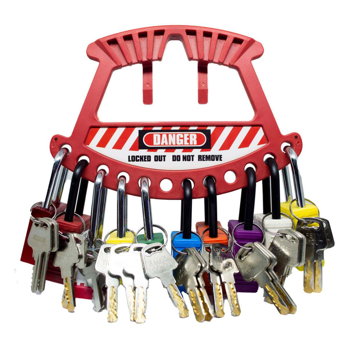 Candado de seguridad aislado4