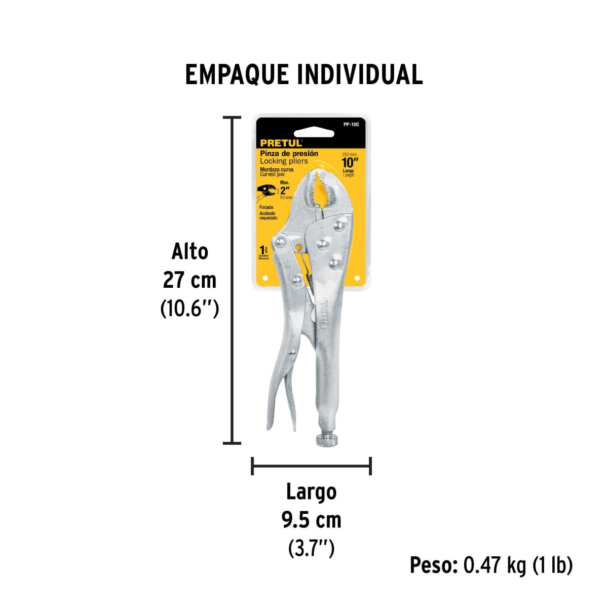Alicate De Presión 10