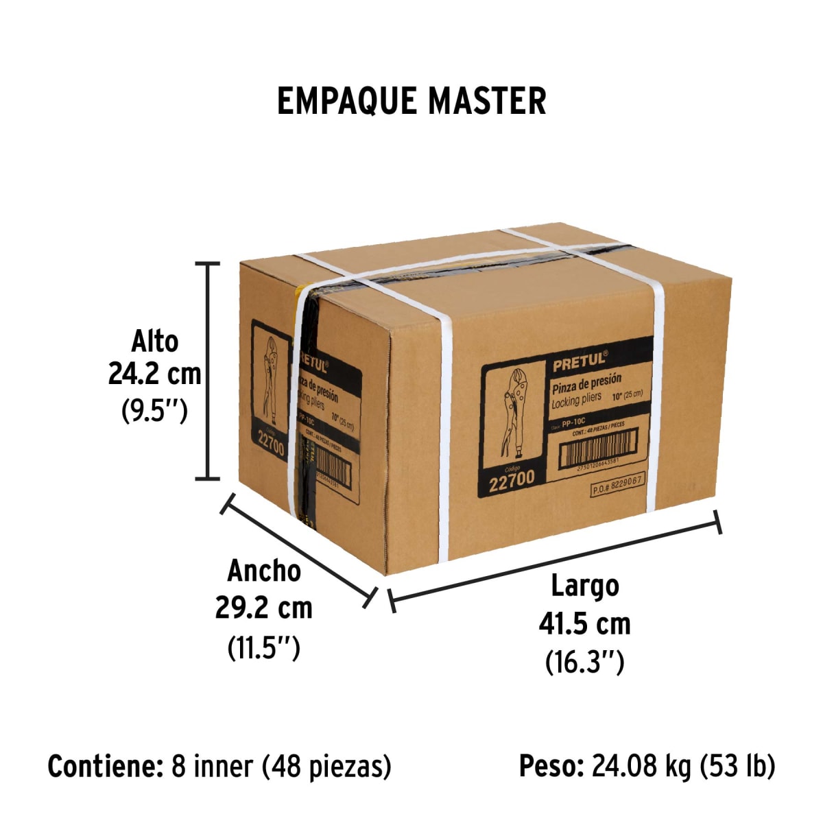 Alicate De Presión 10