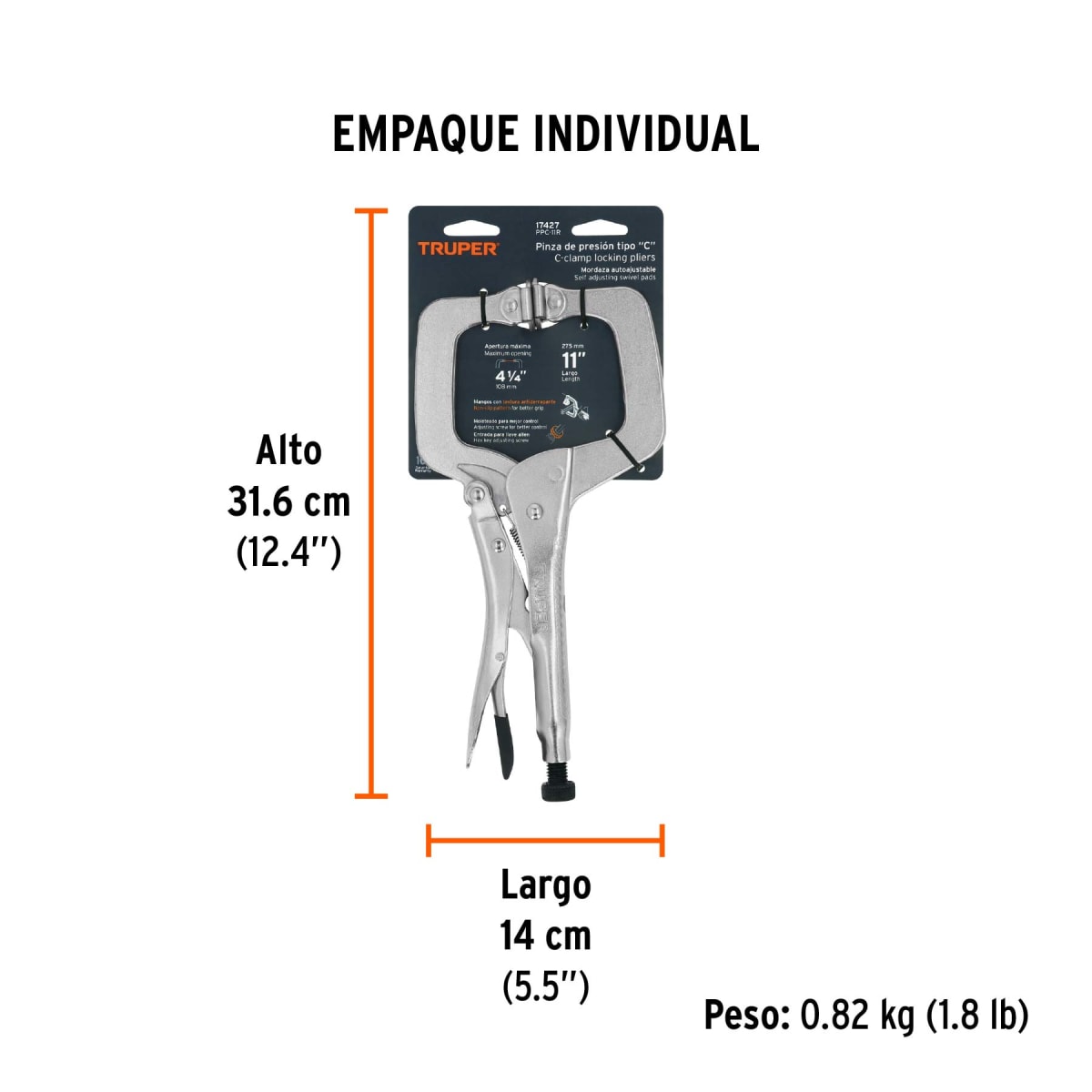 Alicate De Presión Tipo 