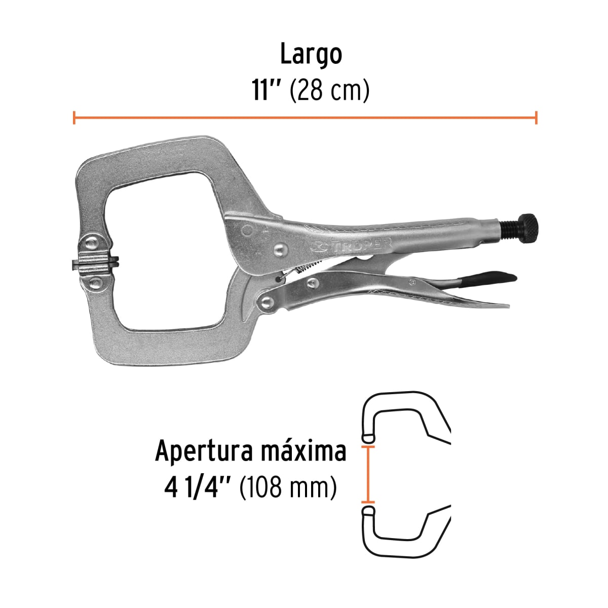Alicate De Presión Tipo 