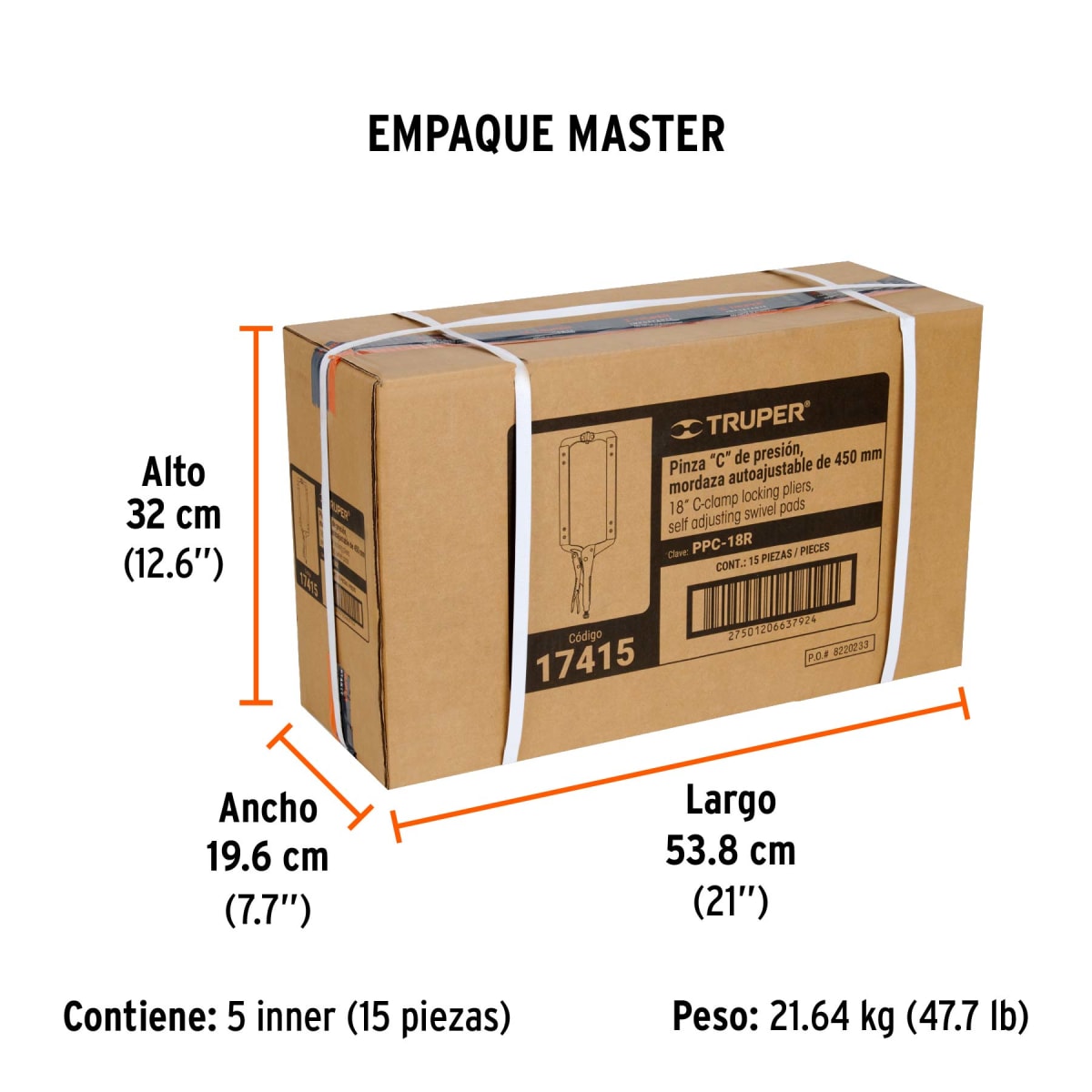 Alicate De Presión Tipo 