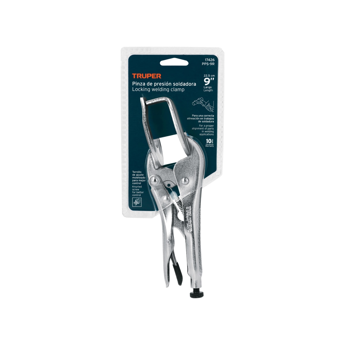 Alicate de presión 9' para soldador Truper 174267