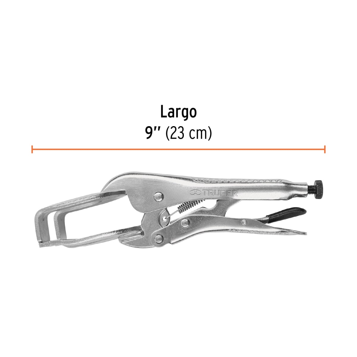Alicate de presión 9' para soldador Truper 174263