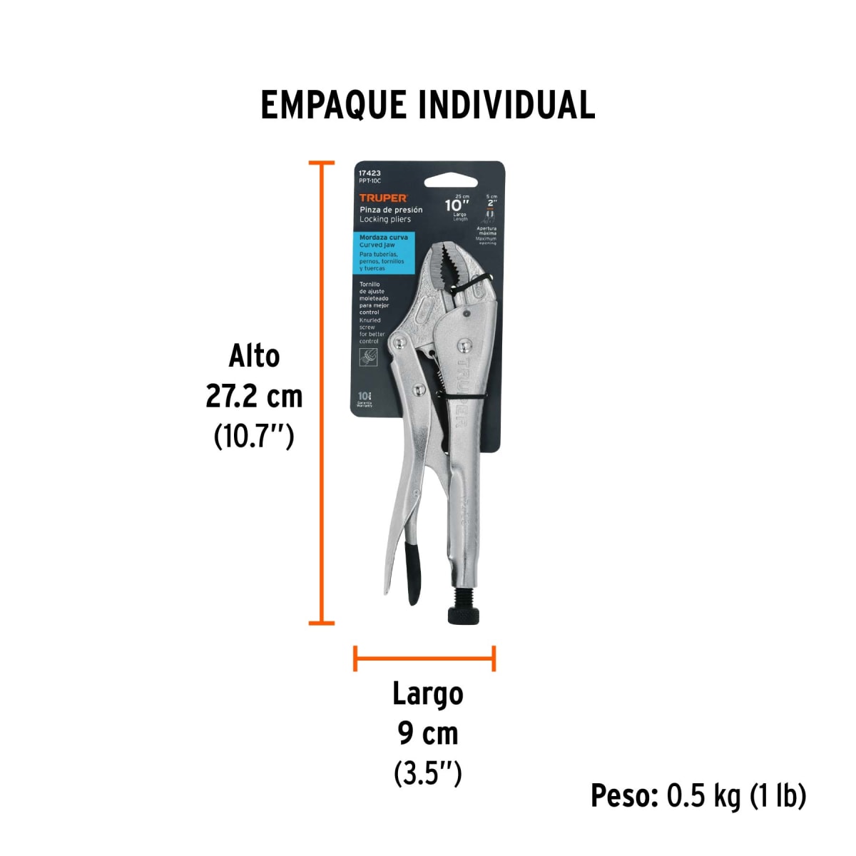 Alicate De Presión 10