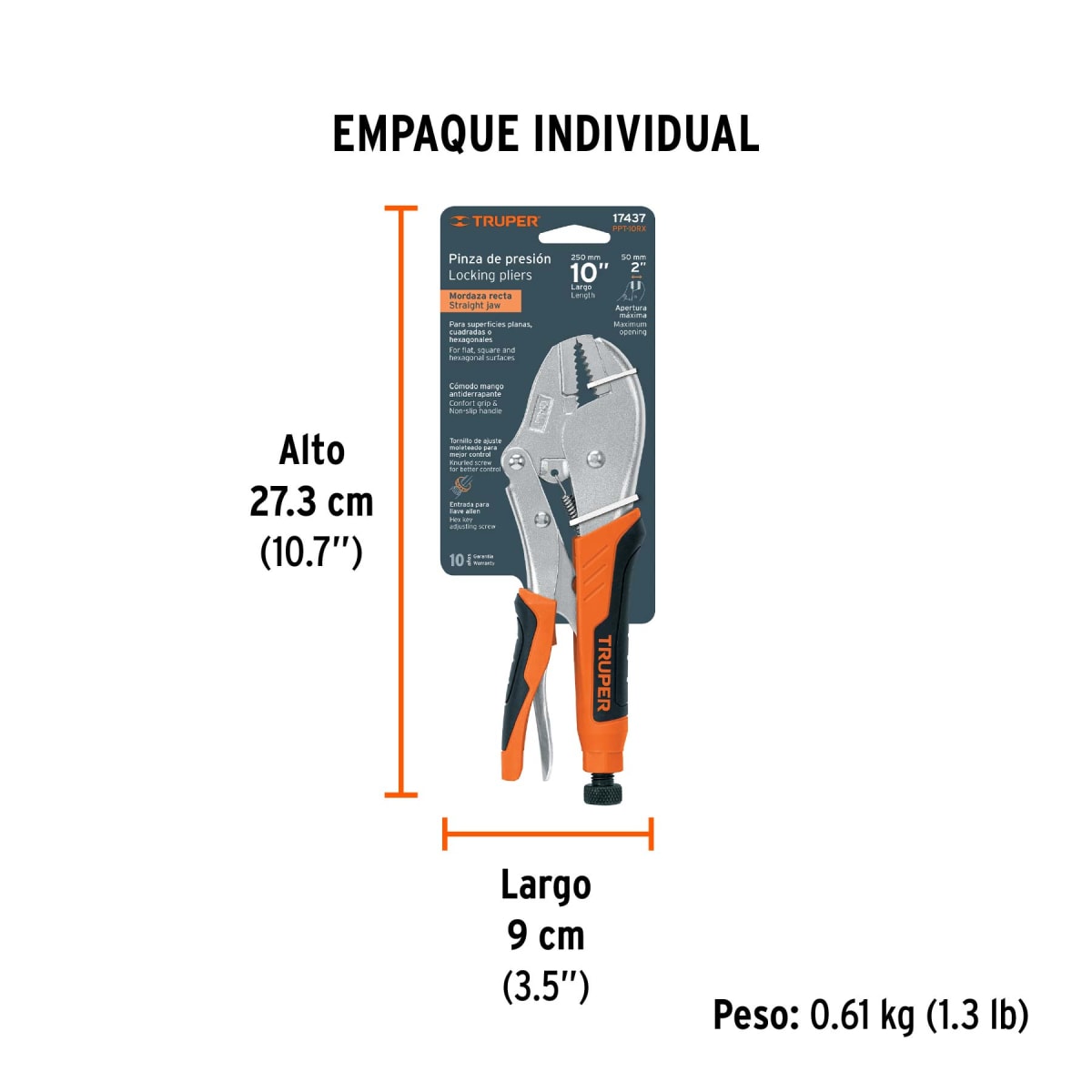 Alicate De Presión 10