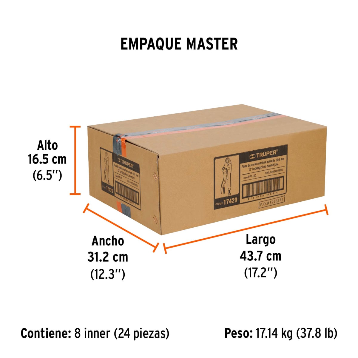 Alicate De Presión 12