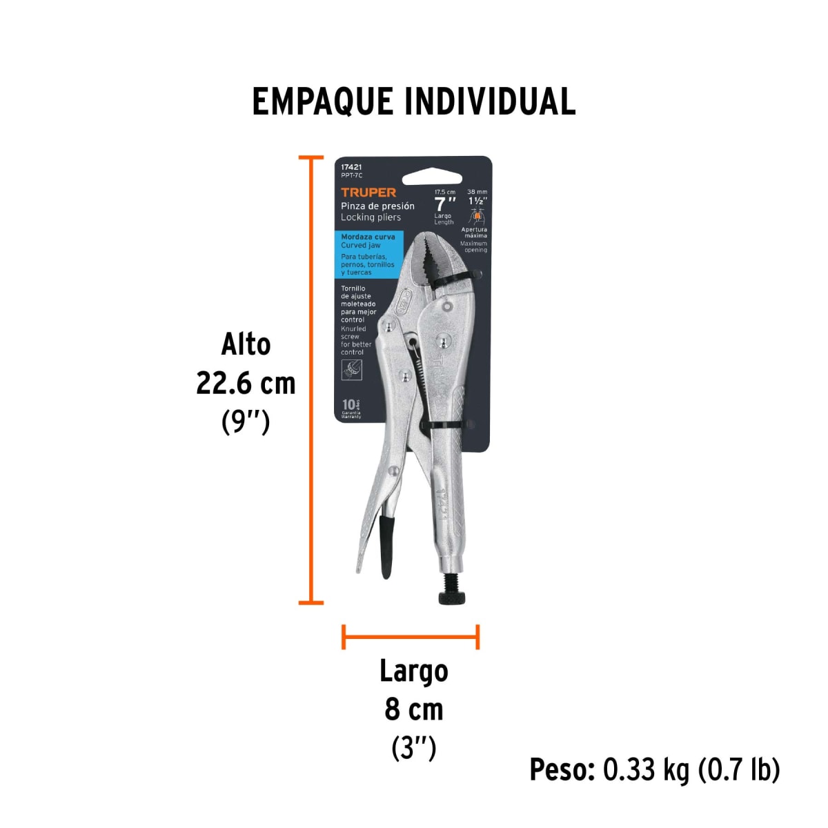 Alicate De Presión 7