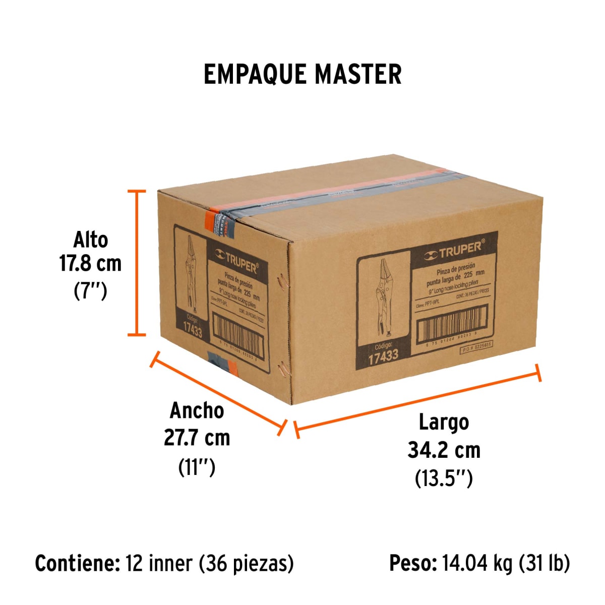 Alicate De Presión 9