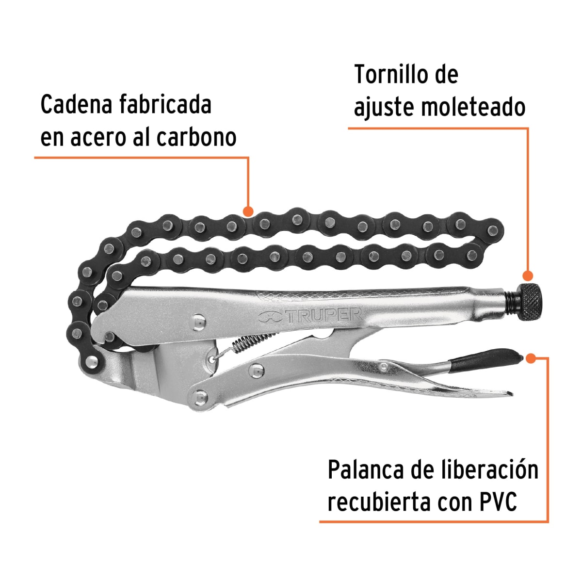 Alicate de Presión de Cadena 8