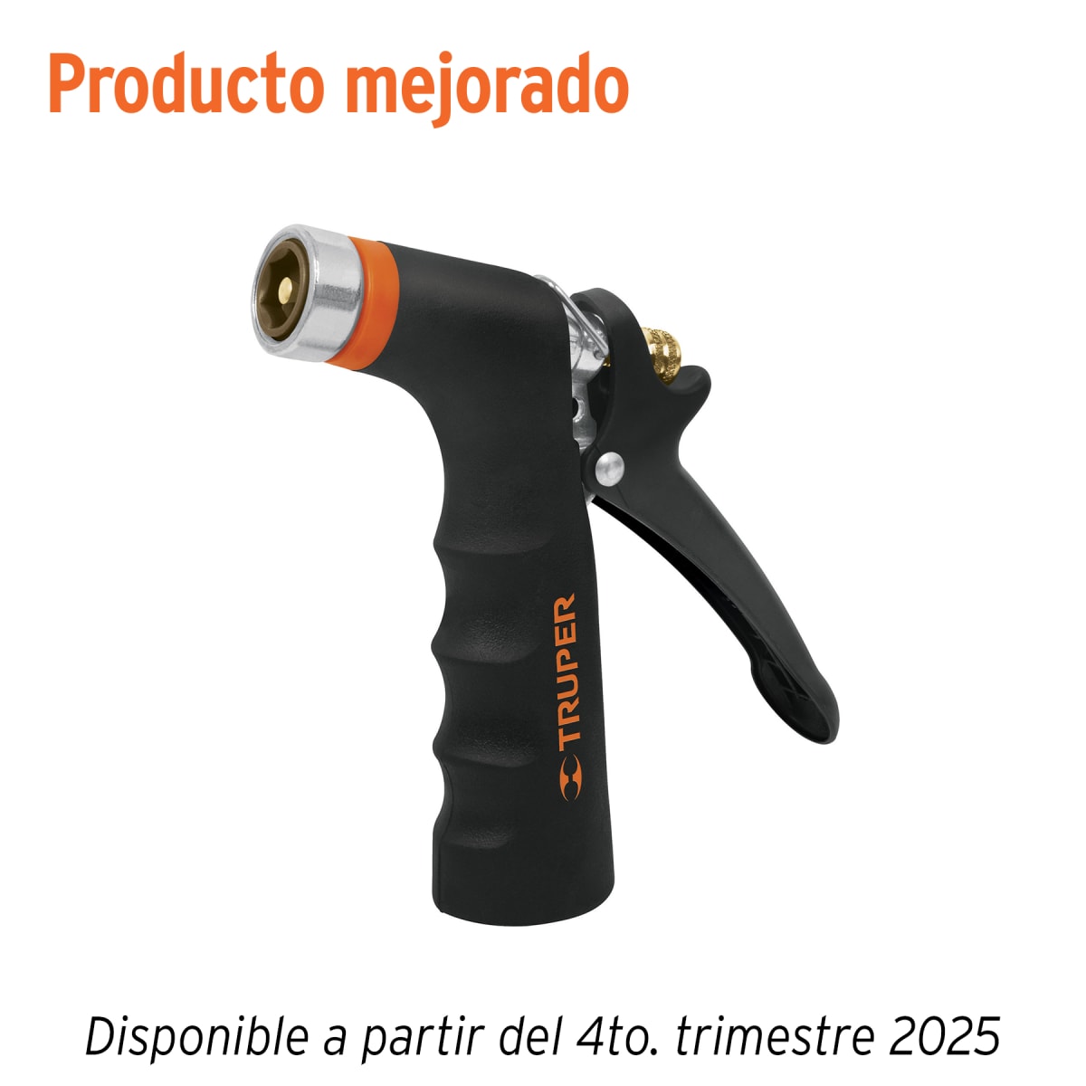 Pistola Metálica 2 Funciones C/Boquilla Regulable Truper 18475 0