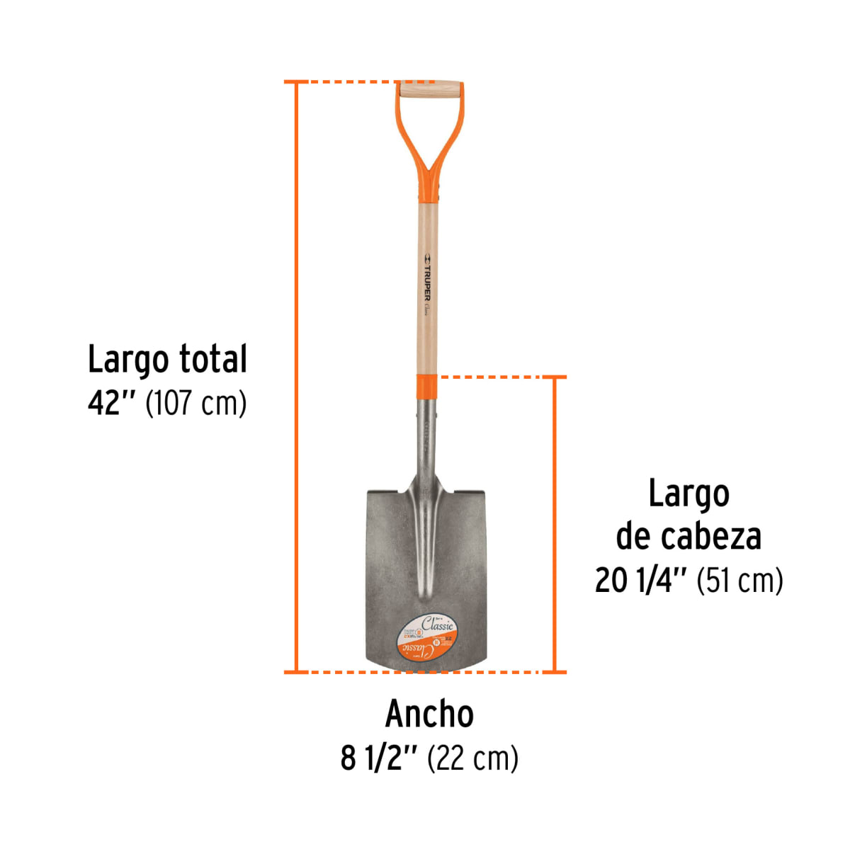 Palana Recta Classic Puño 