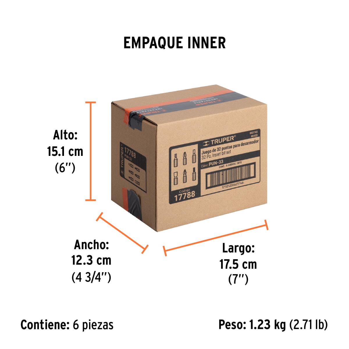 Juego De Bits y Adaptadores 33 Piezas Truper 177885