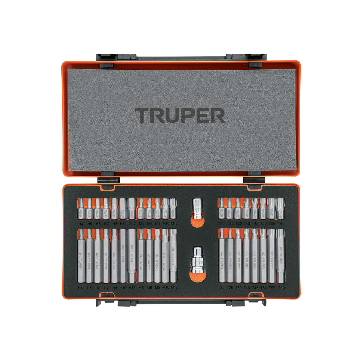 Juego De  Adaptadores y Bits 42 Piezas Truper 17809 0