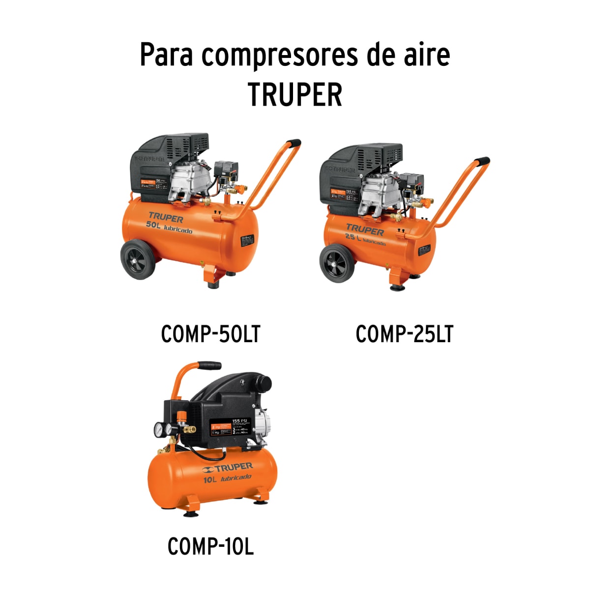 Válvula Antirretorno Para Compresor De 25/50/10L Truper 119312