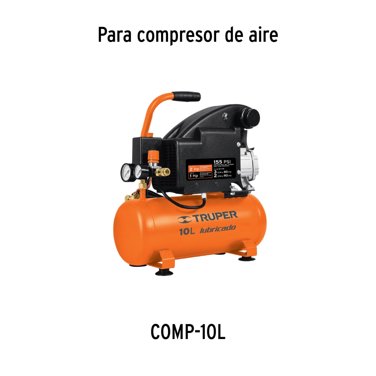 Manómetro Para Compresores Grupo 1 Truper 1020673