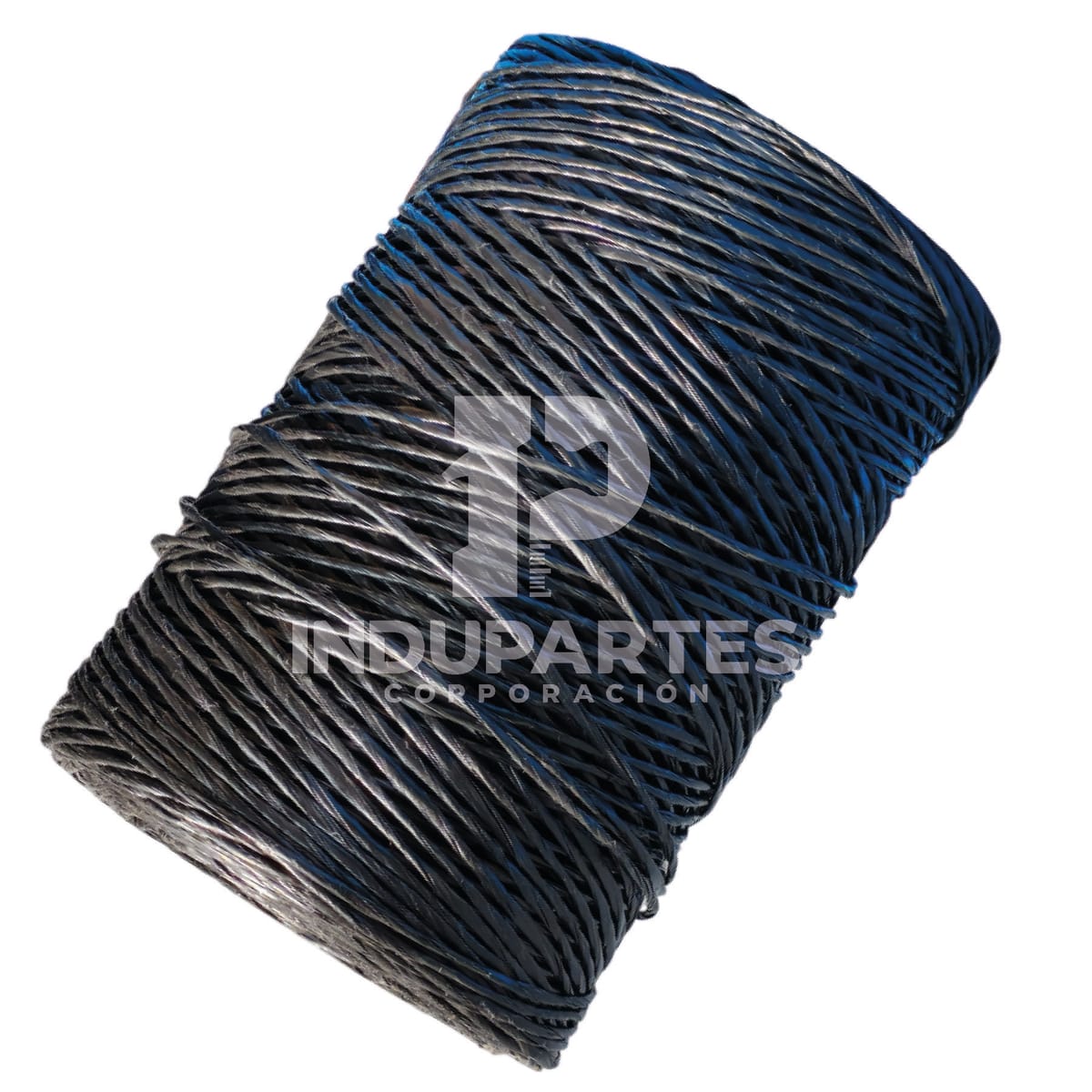 Rafia Torcida Una Hebra Color Negro Anti UV2