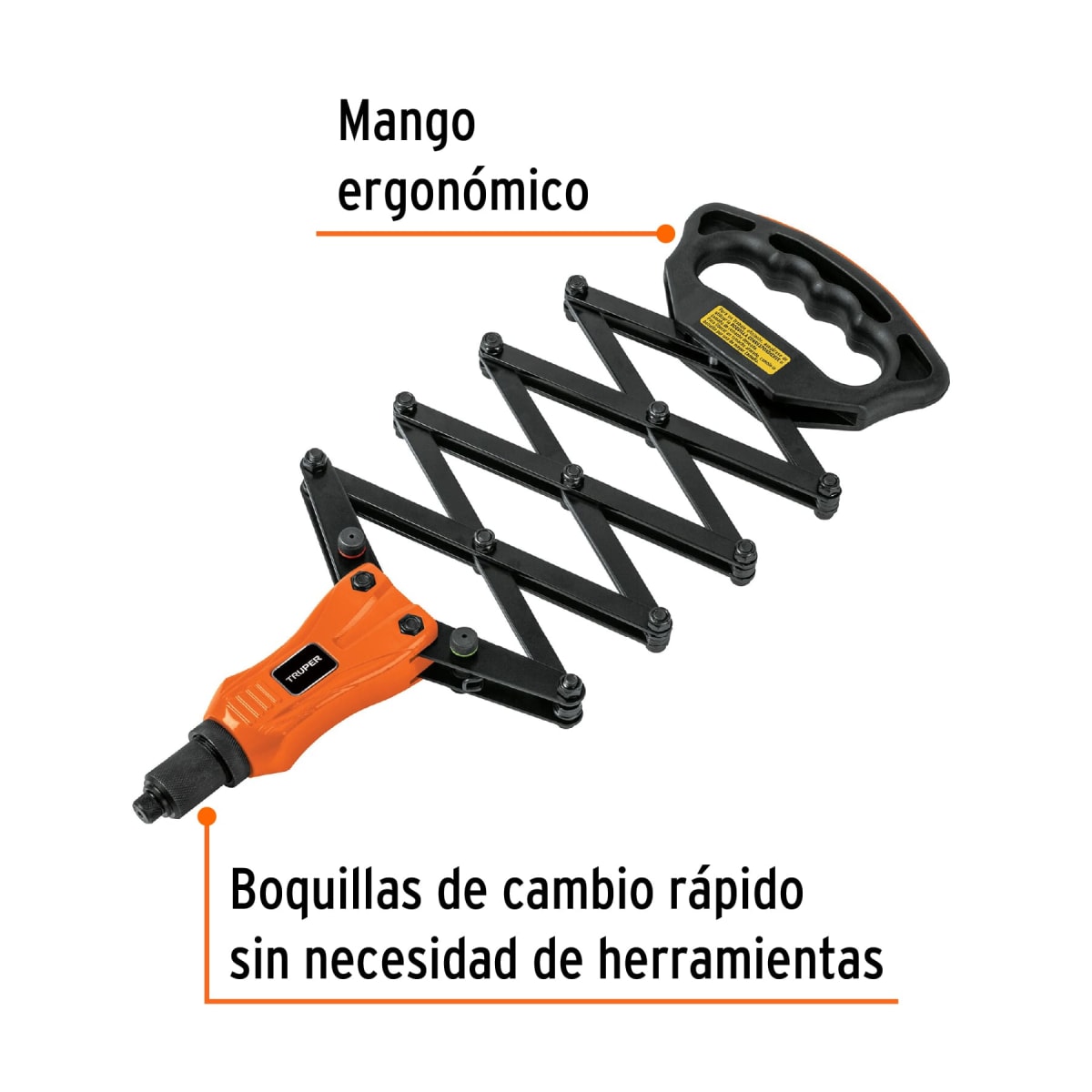 Remachadora Tipo Acordeón Truper 179623