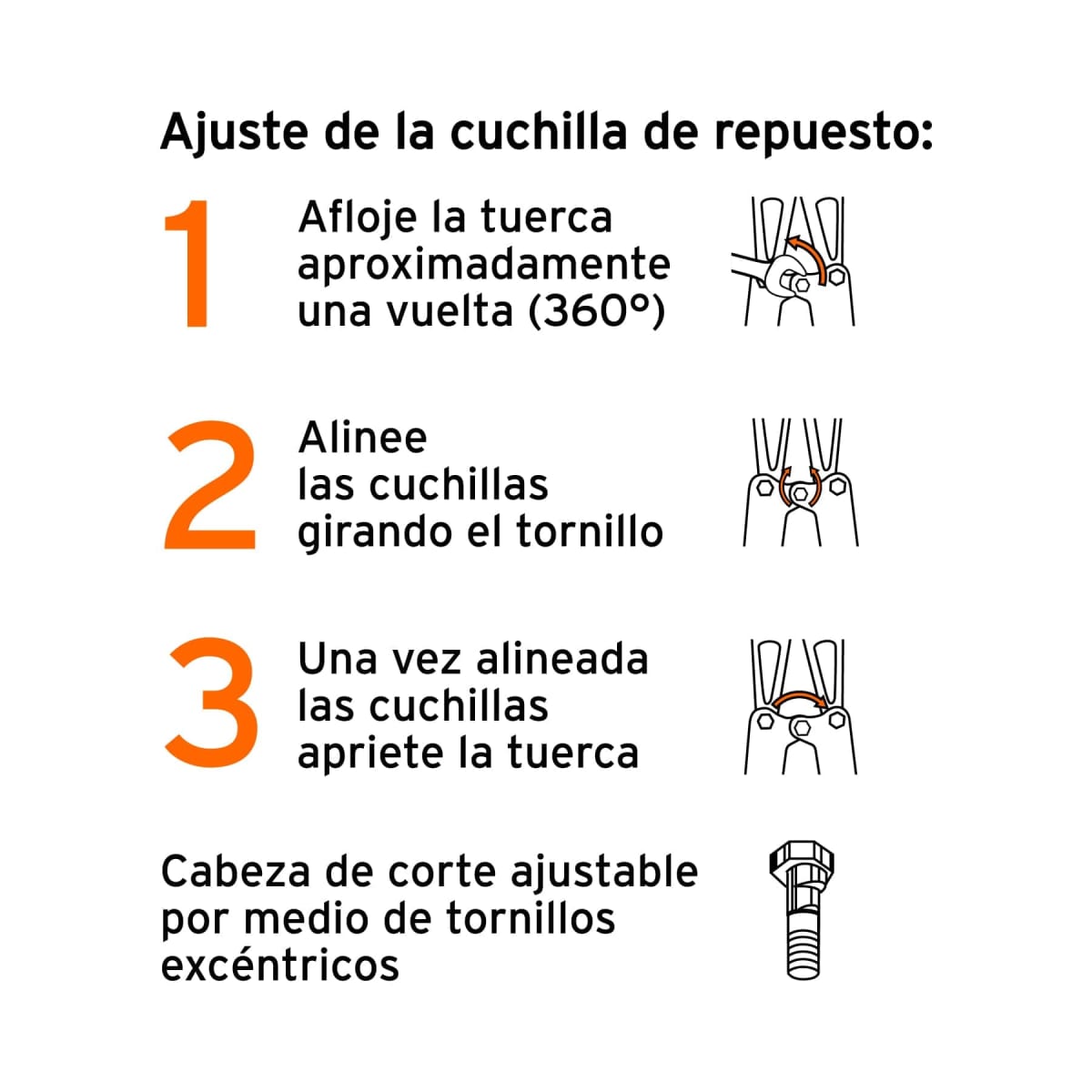 Cuchillas de repuesto para cizalla 18