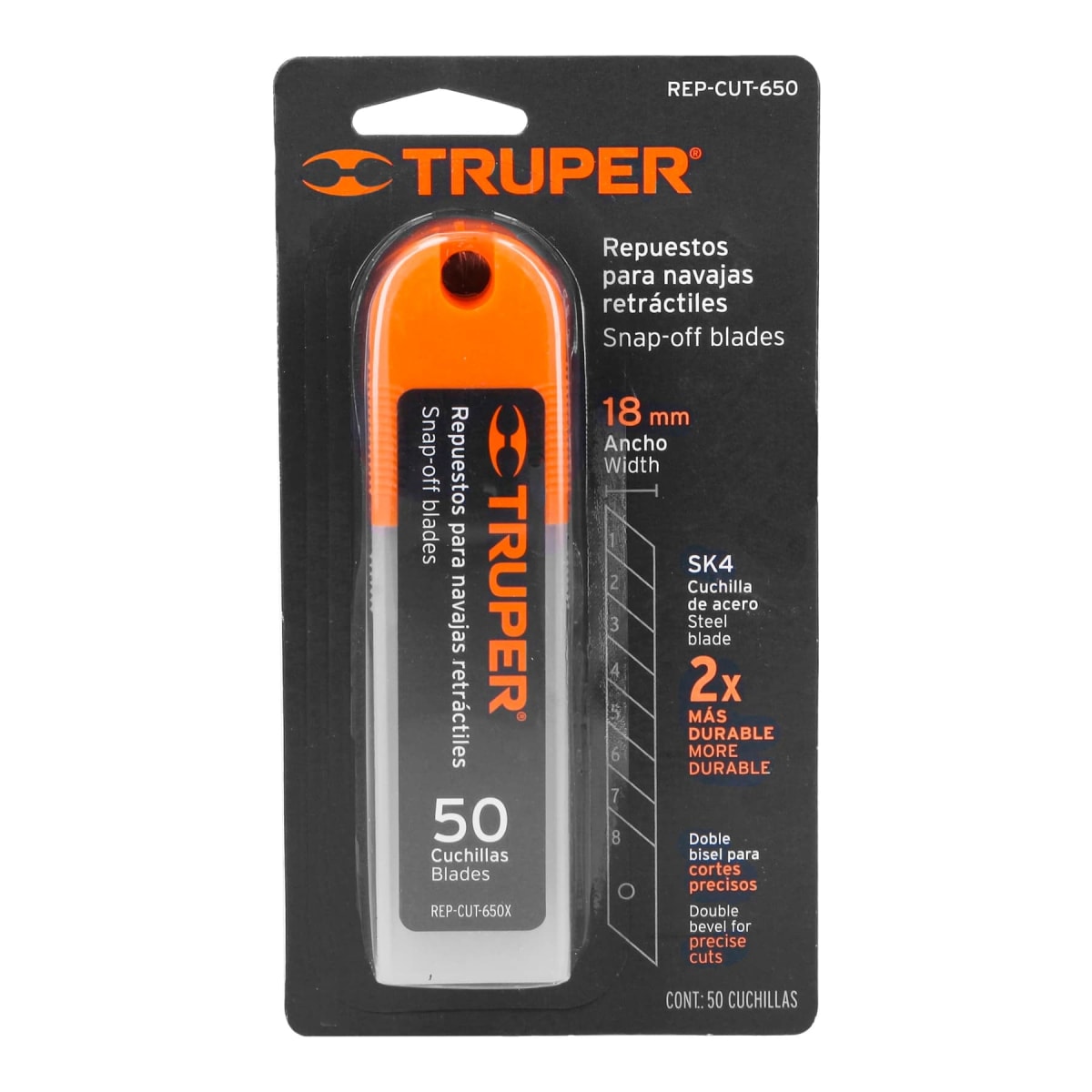 Cuchillas De Repuesto Para Cutter De 18Mm, 50 Piezas9