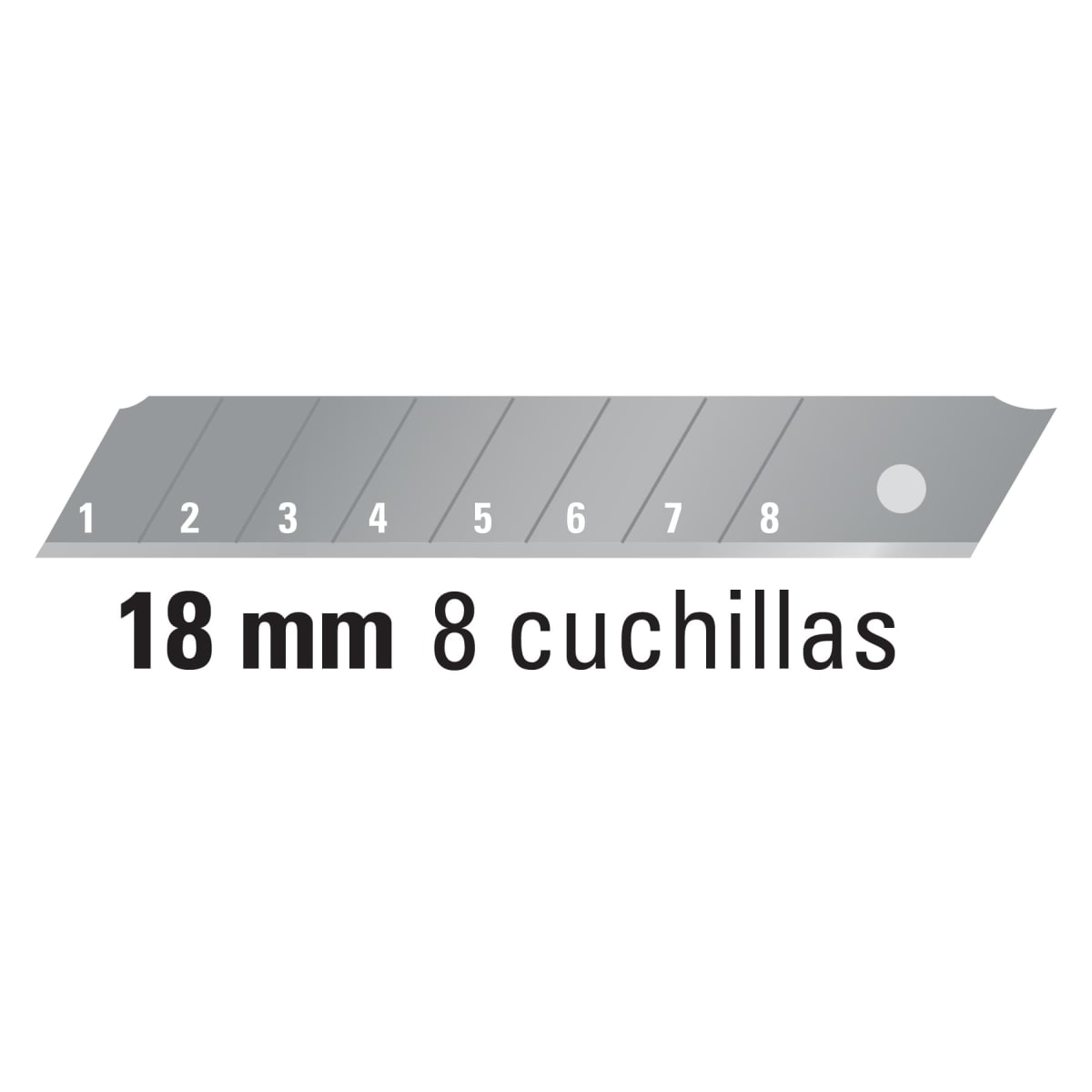 Repuesto Para cuchilla De 18 mm 10 Piezas Truper 1000992