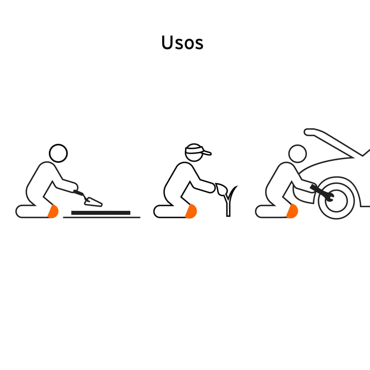 Rodilleras Ligeras De Gel Con Forro Transpirable Truper 129512