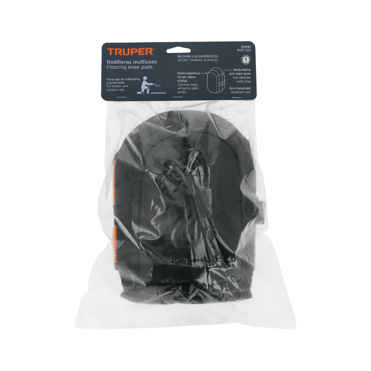 Rodilleras Ligeras De Gel Con Forro Transpirable Truper 129516