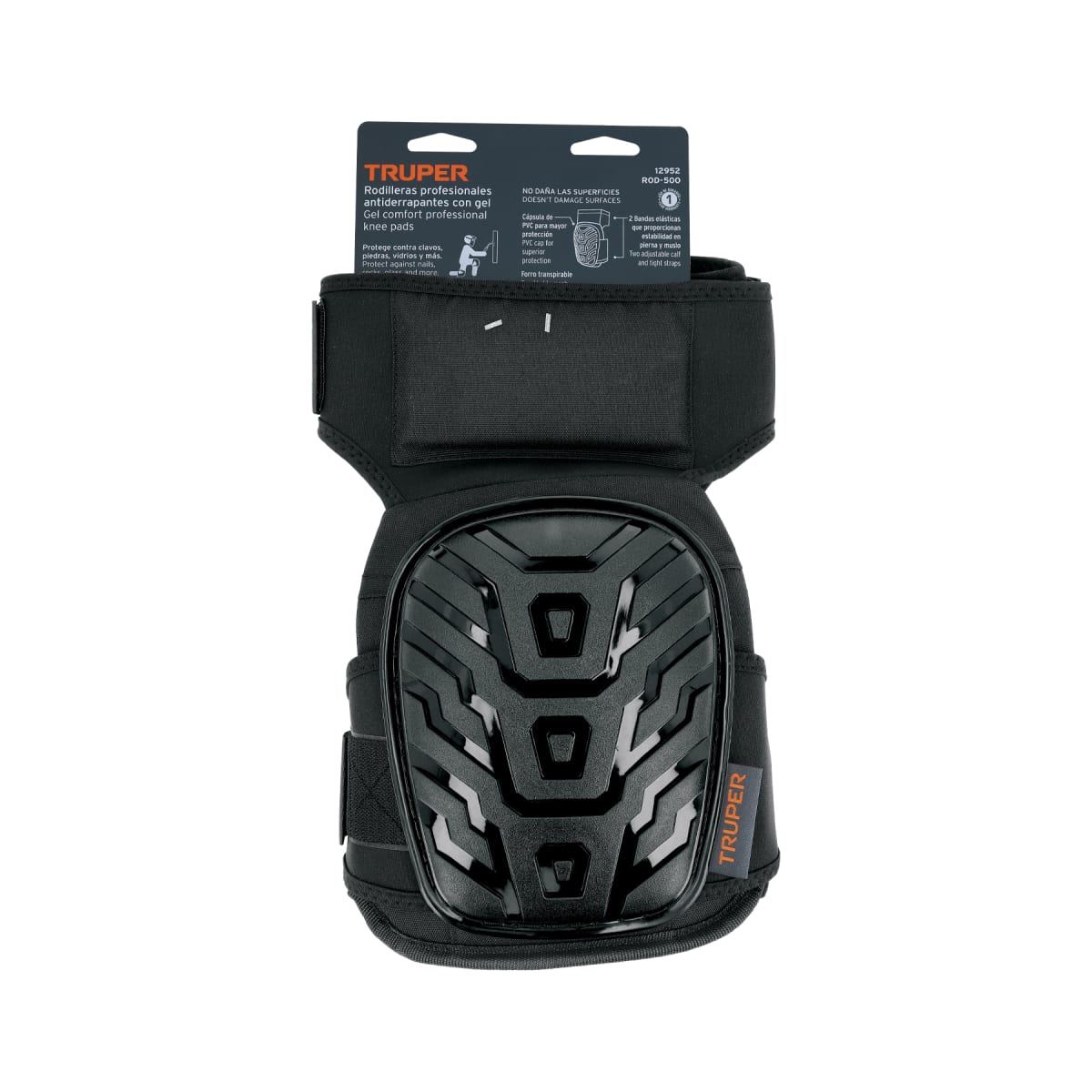 Rodilleras Con Correa Antideslizante Profesionales Truper 129524
