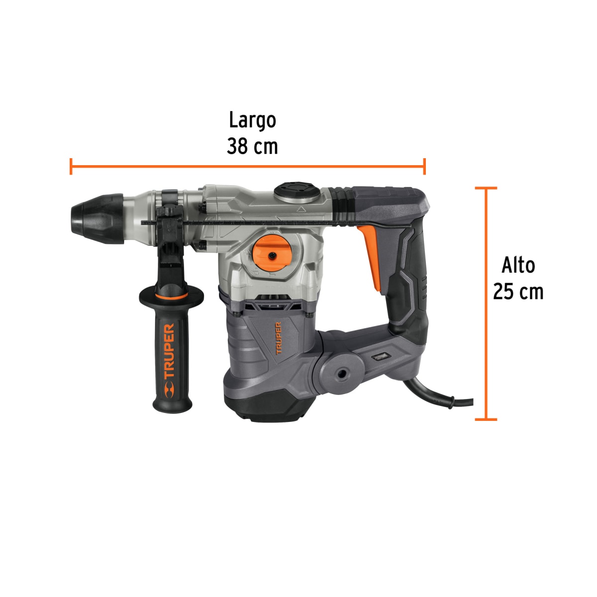 Rotomartillo Eléctrico SDS Plus 1600W 6 Joules Truper 1003723