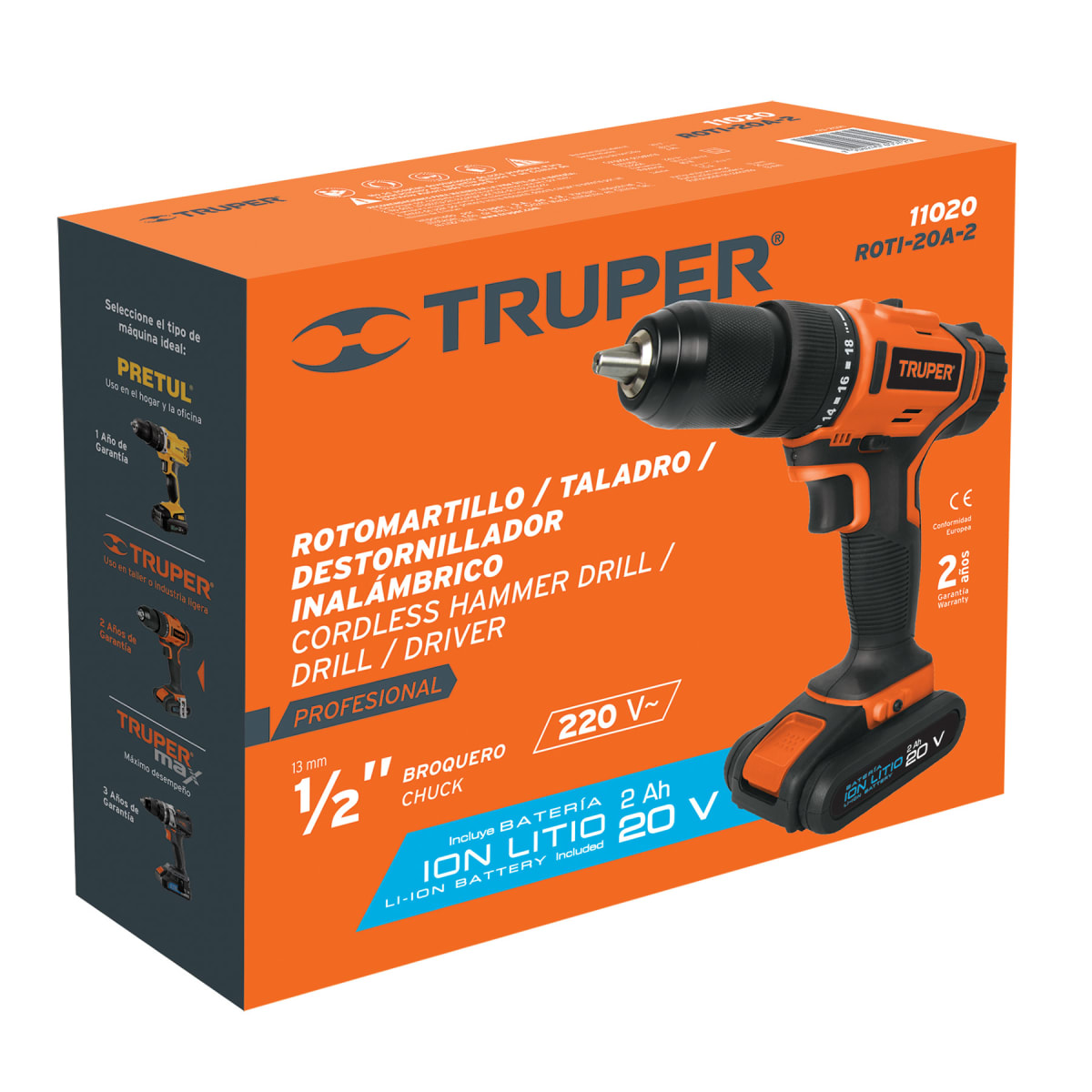 Taladro Percutor 1/2
