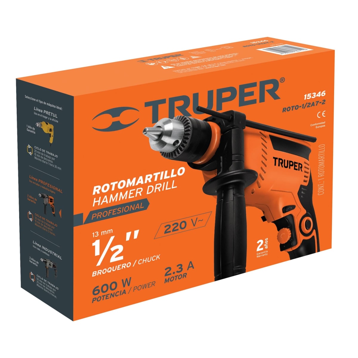 Taladro Percutor 1/2