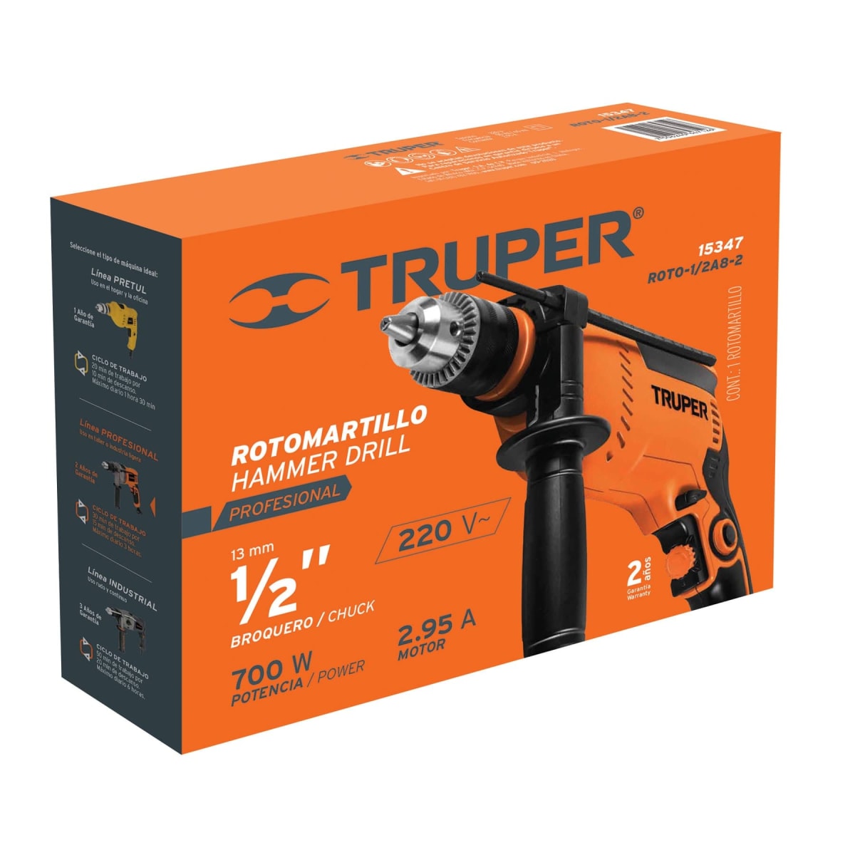 Taladro Percutor 1/2