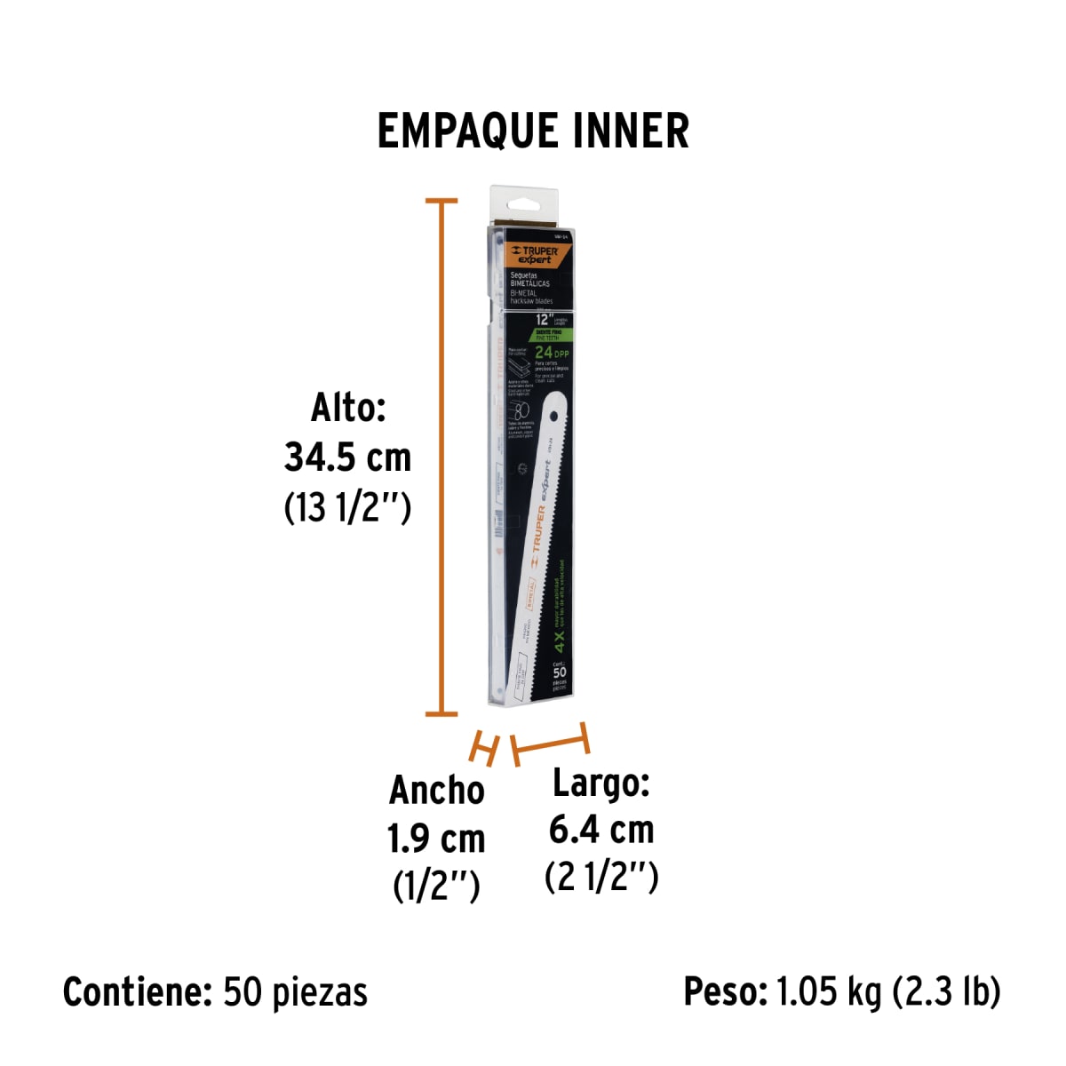 Hoja Sierra Bimetálica 12