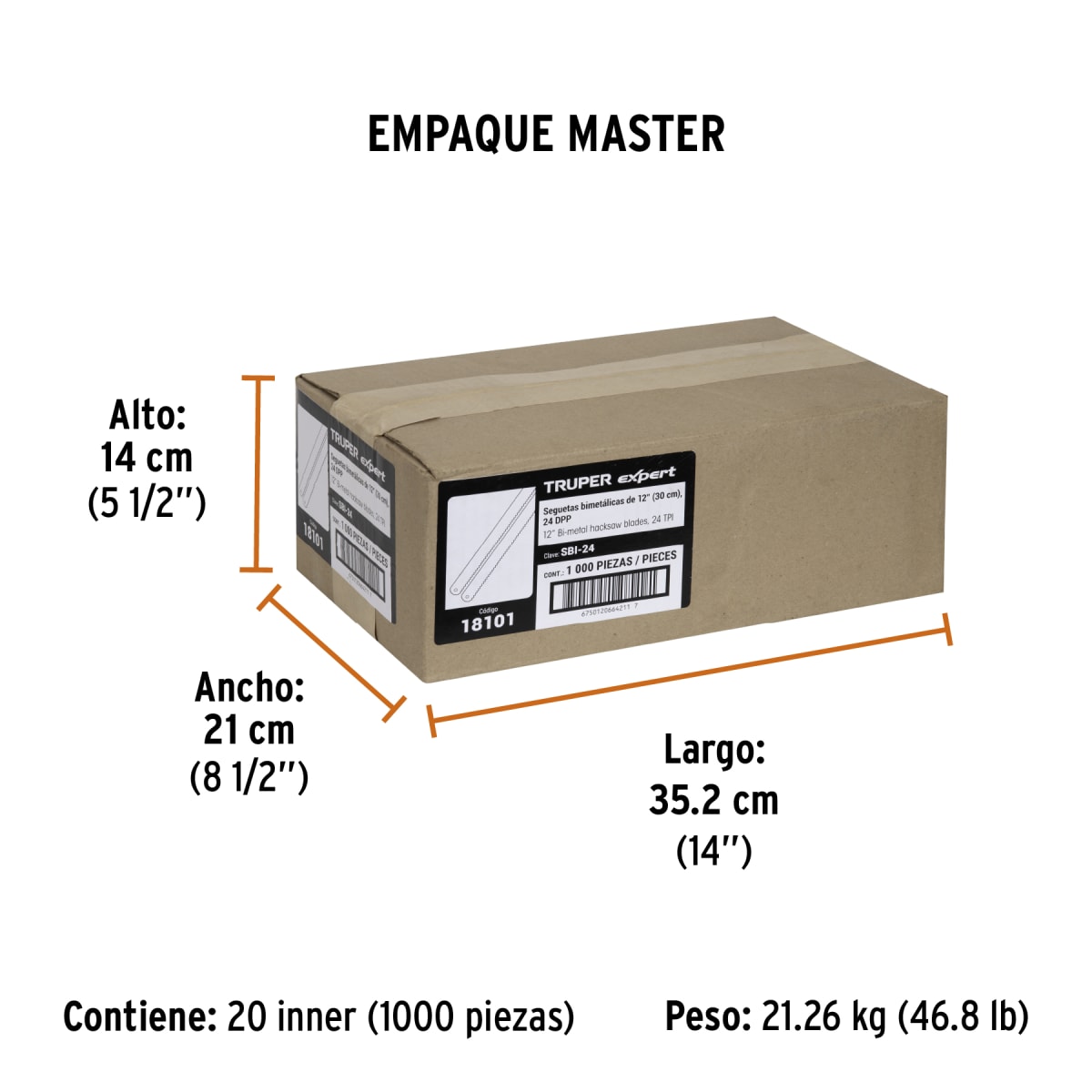 Hoja Sierra Bimetálica 12
