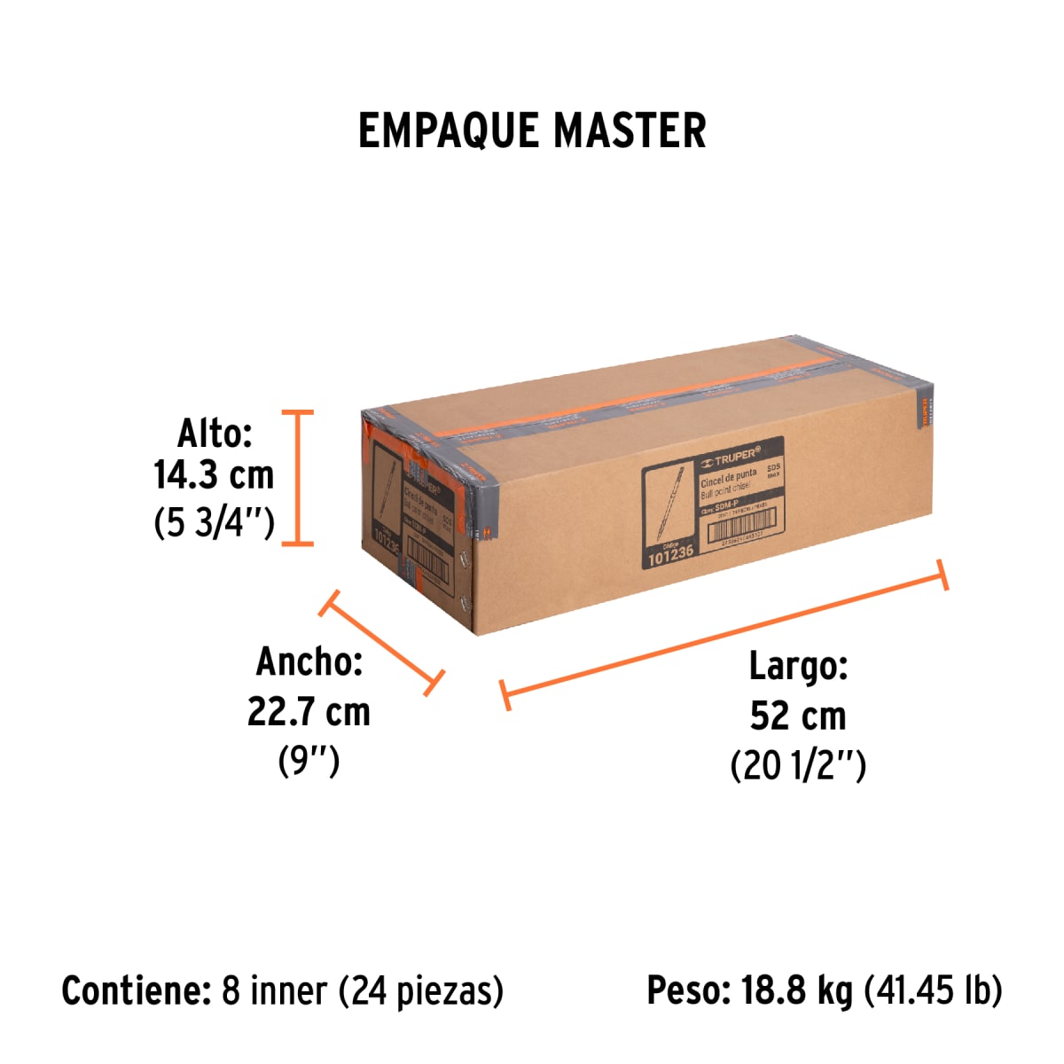 Cincel De Punta SDS Max De 16
