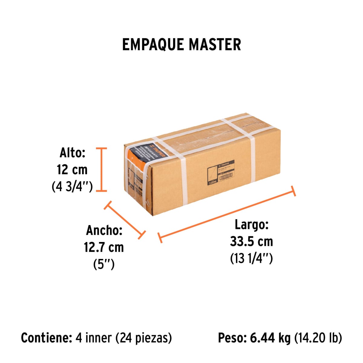 Cincel SDS, plano delgado Truper5