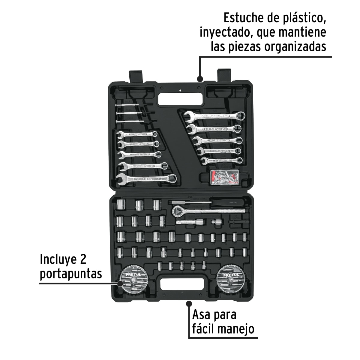 Juego De Herramientas 1/4