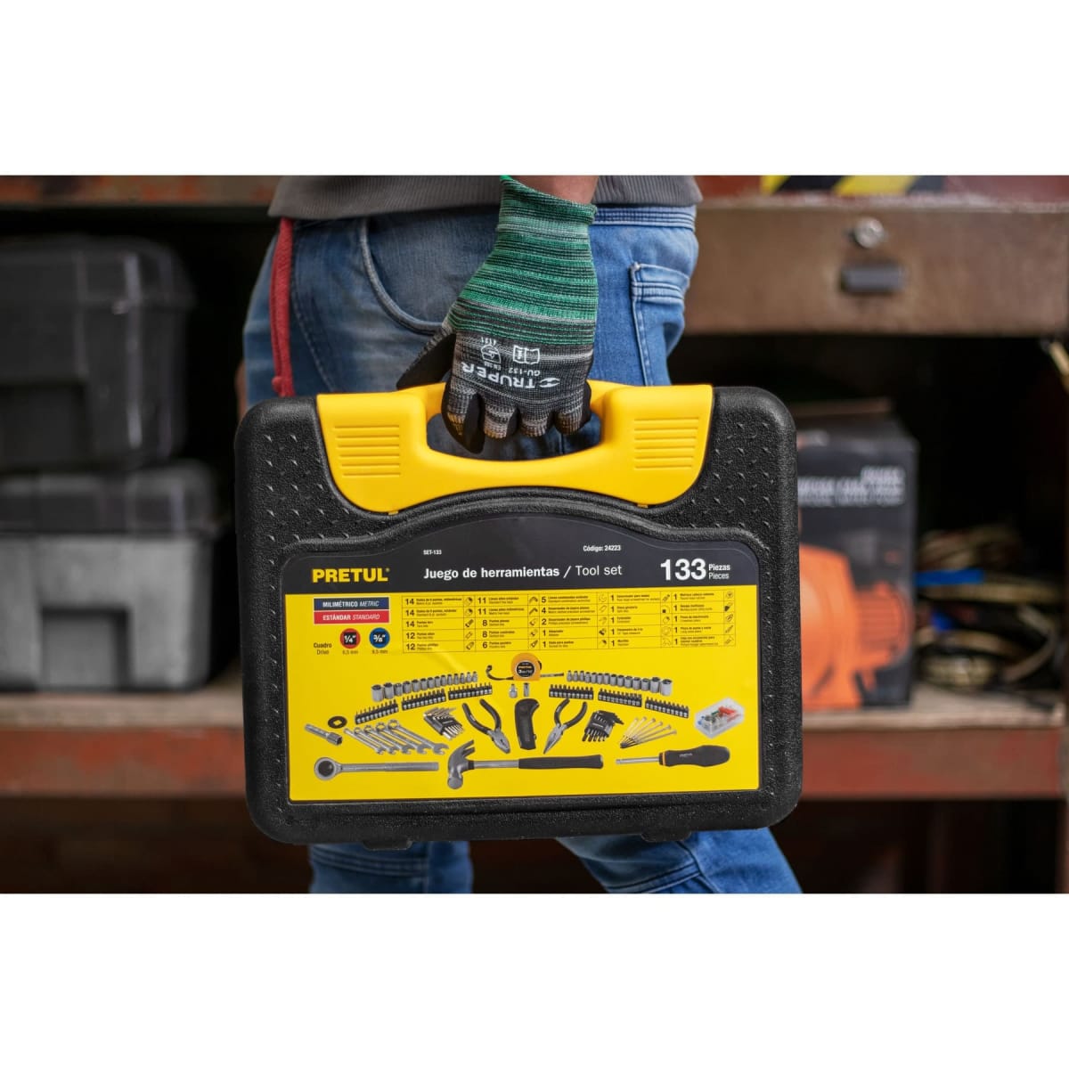 Juego De Herramientas 1/4