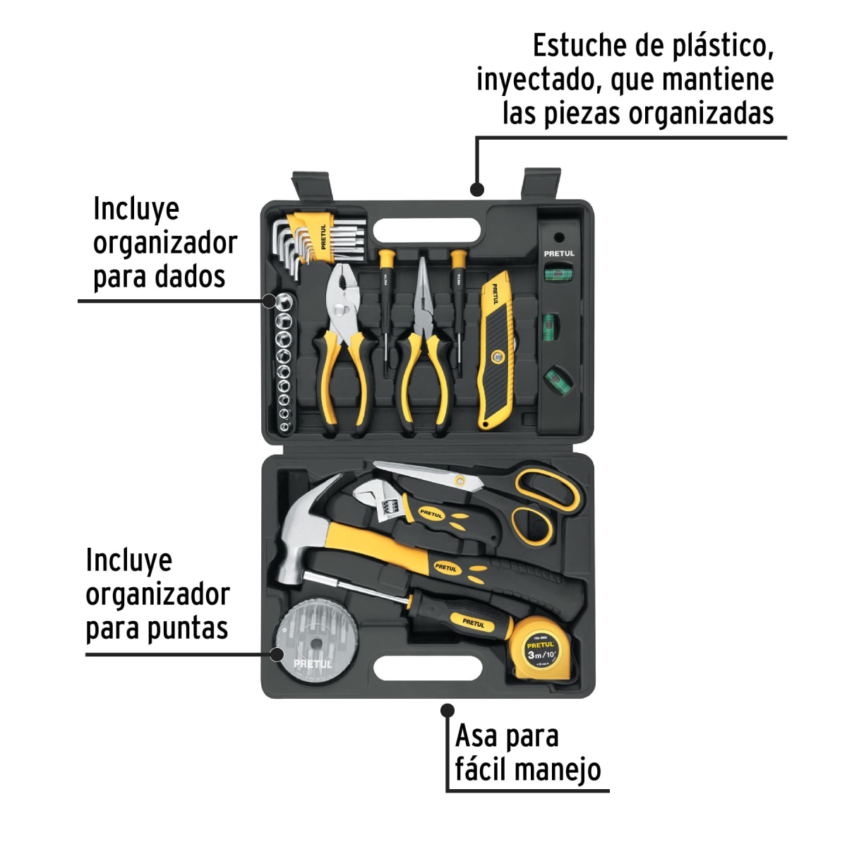 Juego De Herramientas 1/4
